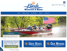 Tablet Screenshot of flashmarina.com